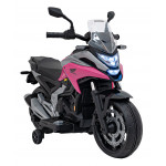 Elektrická motorka HONDA NC750X - ružová